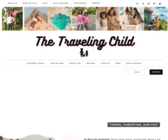 Thetravelingchild.co(The Traveling Child) Screenshot