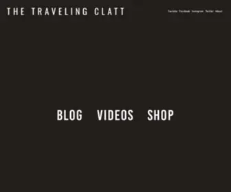 Thetravelingclatt.com(THE TRAVELING CLATT) Screenshot