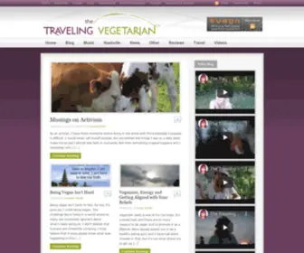ThetravelingVegetarian.tv(The Traveling Vegetarian ) Screenshot