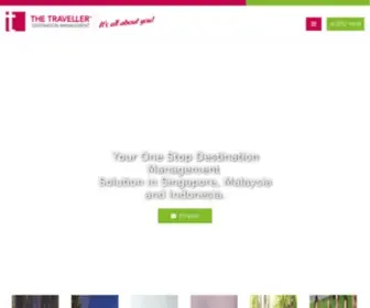 Thetraveller.sg(Your One Stop Destination Management Solution in Singapore) Screenshot