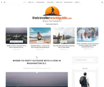 Thetravellerworldguide.com(The Traveller World Guide) Screenshot