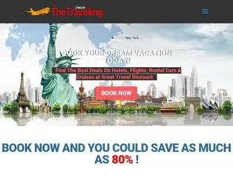 Thetravellinglifestyle.com(Get Your Dream Travels Best Deals) Screenshot