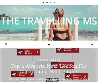 Thetravellingms.com(How to Leave Home And Travel Before 30) Screenshot