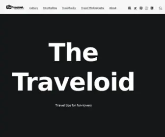 Thetraveloid.com(The Traveloid) Screenshot