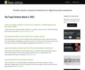 Thetravelvertical.com(The Travel Vertical) Screenshot