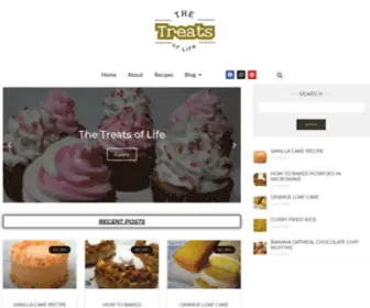 Thetreatsoflife.com(The Treats of Life) Screenshot