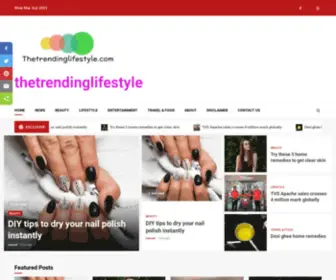 Thetrendinglifestyle.com(thetrendinglifestyle) Screenshot