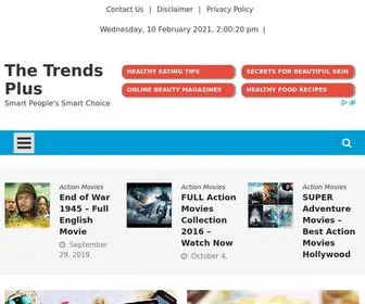 Thetrendsplus.com(The Trends Plus) Screenshot