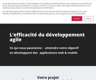 Thetribe.io(Agence de développement web sur mesure) Screenshot