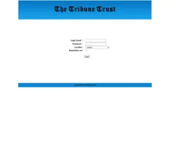 Thetribunetrust.com(Thetribunetrust) Screenshot