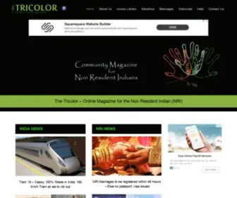 Thetricolor.com(The Tricolor) Screenshot