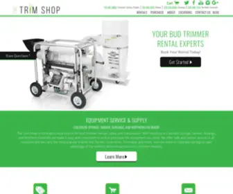 Thetrimshop.com(The Trim Shop) Screenshot