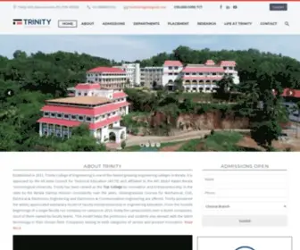 Thetrinitycollege.in(Trinity College Of Engineering) Screenshot