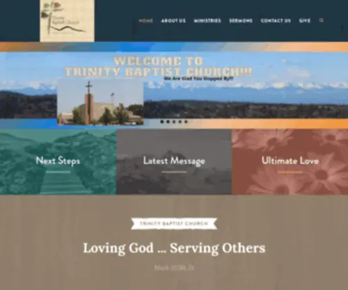 Thetrinitytouch.com(Trinity Baptist Church) Screenshot