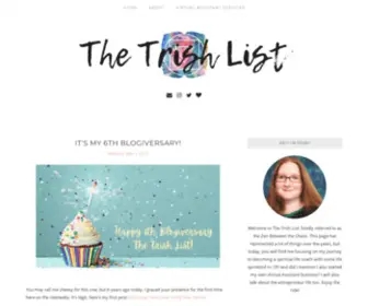 Thetrishlist.com(The Trish List) Screenshot