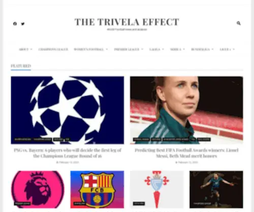 Thetrivelaeffect.com(The Trivela Effect) Screenshot