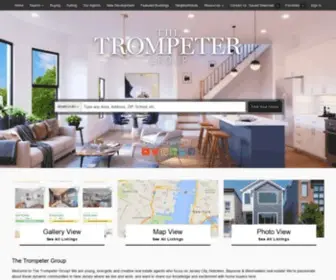 Thetrompetergroup.com(Top Jersey City Real Estate and Homes for Sale) Screenshot