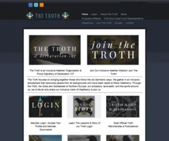 Thetroth.org(The Troth) Screenshot