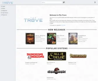 Thetrove.net(The Trove) Screenshot