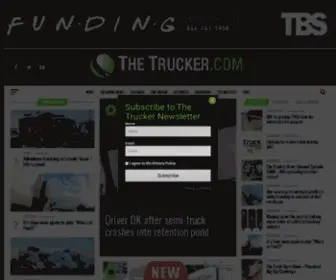 Thetrucker.com(Truck Driving News) Screenshot