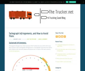 Thetrucker.net(Truckers And Their Trucks) Screenshot