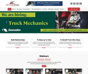 Thetruckingnetworkevents.ca(The Truckingnetwork Inc) Screenshot