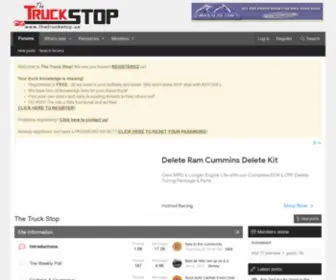 Thetruckstop.us(The Truck Stop) Screenshot