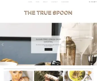 Thetruespoon.com(The True Spoon The True Spoon) Screenshot