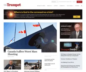 Thetrumpet.com(World News) Screenshot