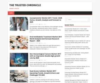 Thetrustedchronicle.com(Market Updates) Screenshot