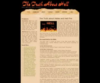 Thetruthabouthell.net(What is the bible truth about hades and hell fire and does hell burn forever and) Screenshot