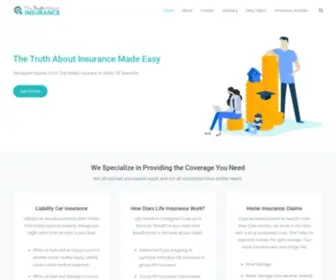 Thetruthaboutinsurance.com(The Truth About Insurance.com) Screenshot