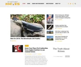 Thetruthaboutknives.com(The Truth About Knives) Screenshot