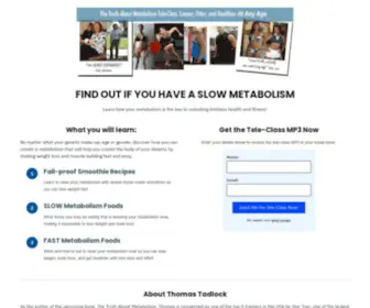 Thetruthaboutmetabolism.com(Thetruthaboutmetabolism) Screenshot