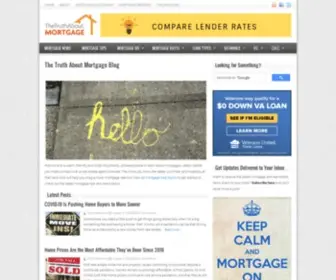 Thetruthaboutmortgage.com(Mortgage Tips and News) Screenshot