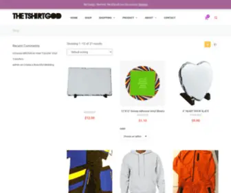 Thetshirtgod.com(Products Archive) Screenshot