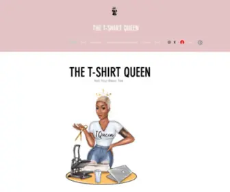 ThetshirtQueen.com(Custom T) Screenshot