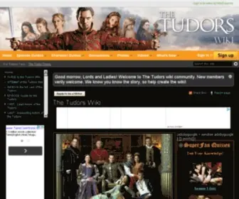 Thetudorswiki.com(The Tudors Wiki) Screenshot