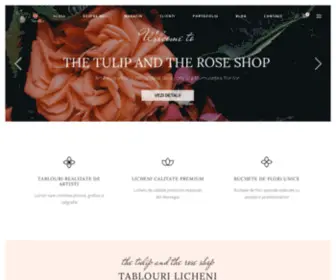 Thetulipandtheroseshop.ro(Licheni, Flori și Decorațiuni) Screenshot