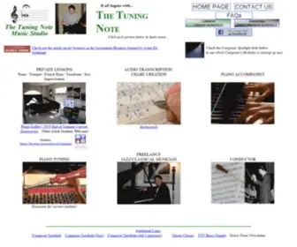 Thetuningnote.com(theTuningNote) Screenshot