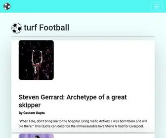 Theturffootball.com(Football News) Screenshot