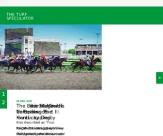 Theturfspeculator.com(Thoroughbred Racing) Screenshot