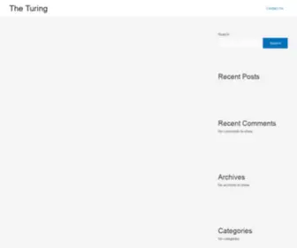 Theturing.org(The Turing) Screenshot