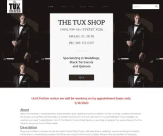 Thetuxshopfl.net(The Tux Shop) Screenshot