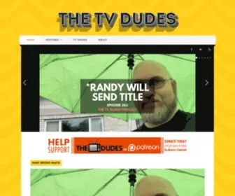 Thetvdudes.com(The TV Dudes) Screenshot