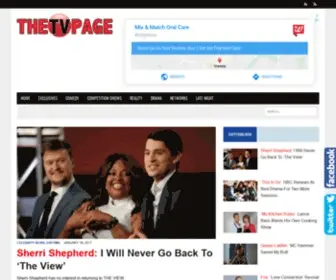 ThetvPage.com(The TV Page) Screenshot
