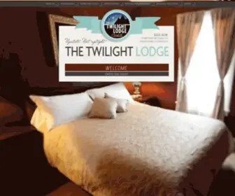 Thetwilightlodge.com(The Twilight Lodge Haines Falls NY) Screenshot