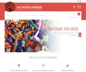 Thetwisterscookbook.com(The Twisters Cookbook) Screenshot