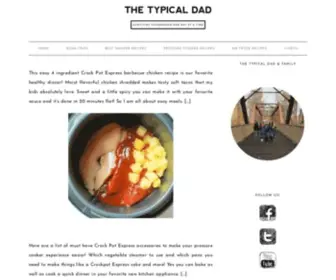 Thetypicaldad.com(The Typical Dad) Screenshot