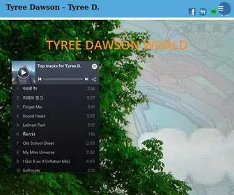 Thetyreed.com(TYREE DAWSON OFFICIAL) Screenshot